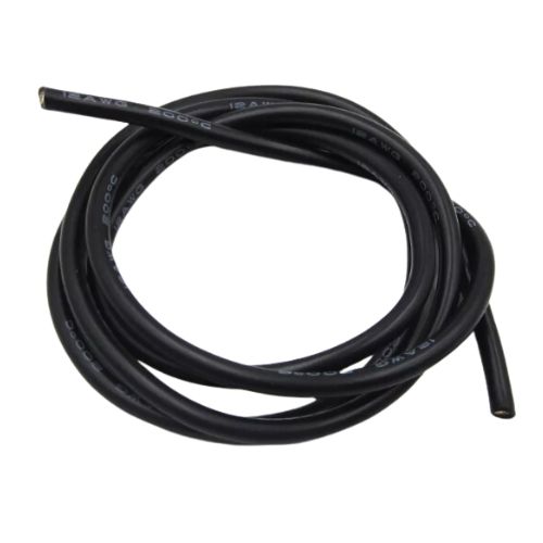 Wholesale SILICONE WIRE 8AWG BLACK (10.55SQMM) (079) - Low Speed Scooty & EV Parts UP East